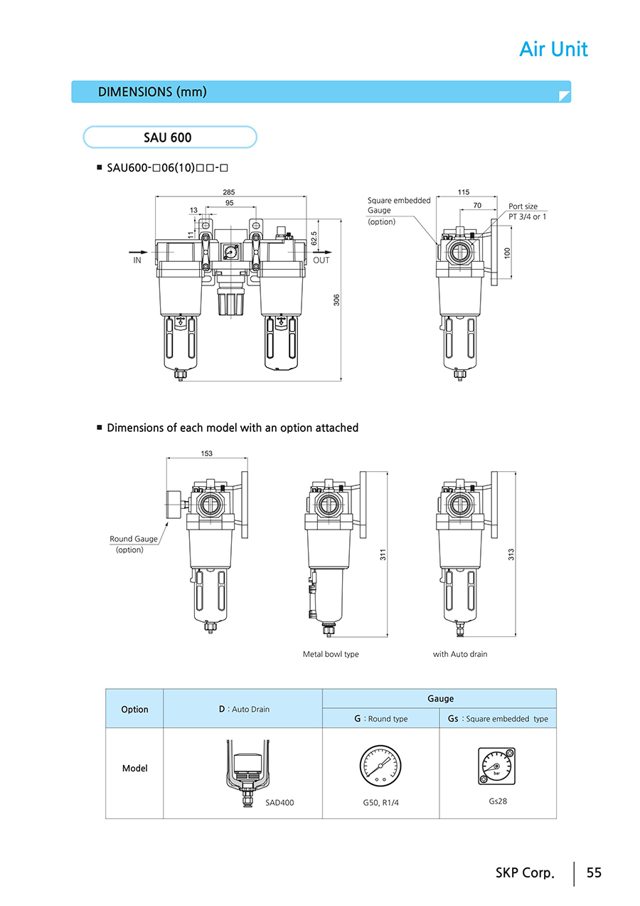 Giá bộ lọc kí nén SKP